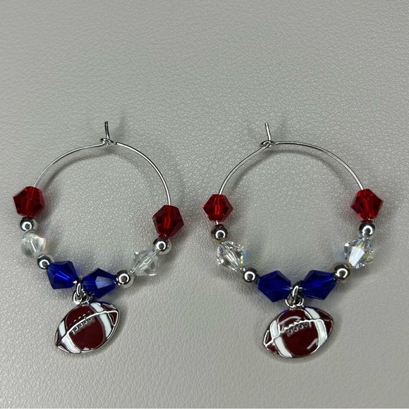 Other - Handmade Football Wine Charms